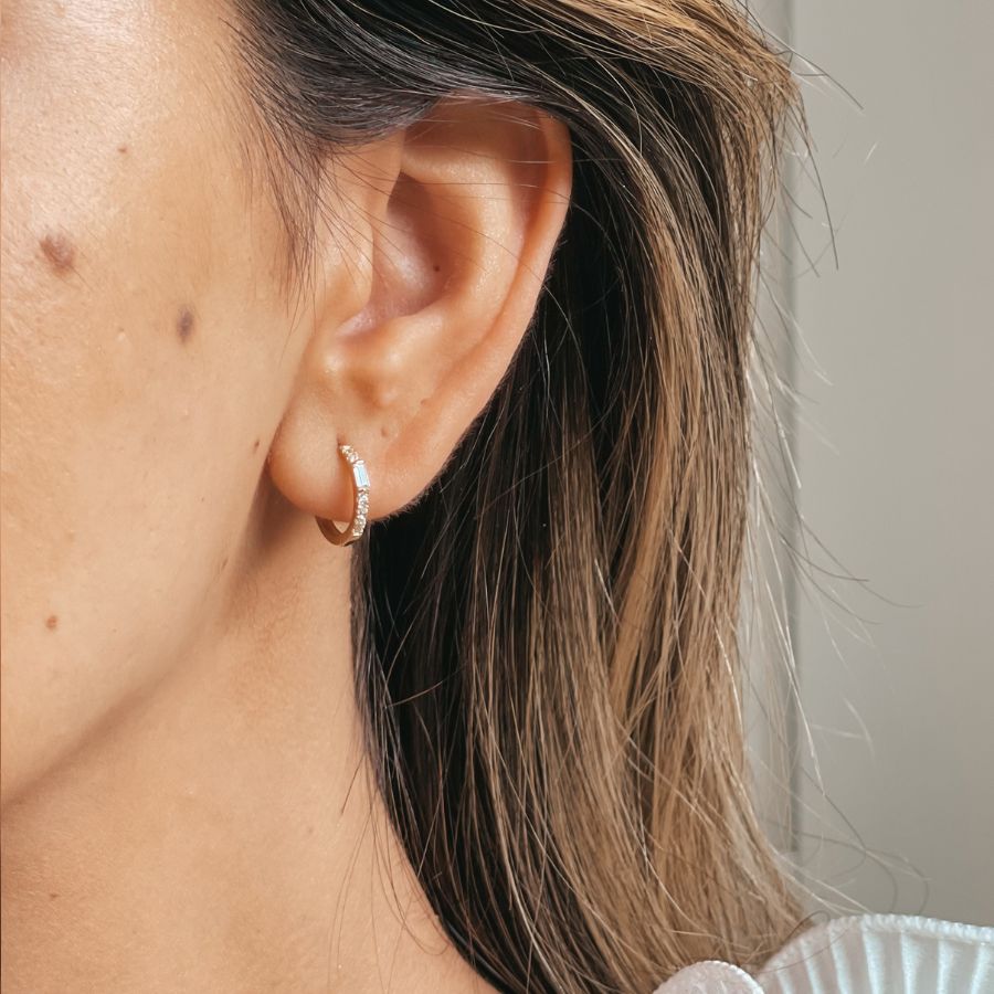 Orecchini in oro Yoki - Zirconia - Indira