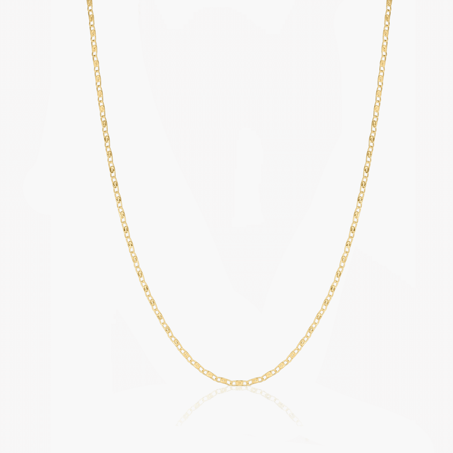Collana in argento Golden Anchor - Indira