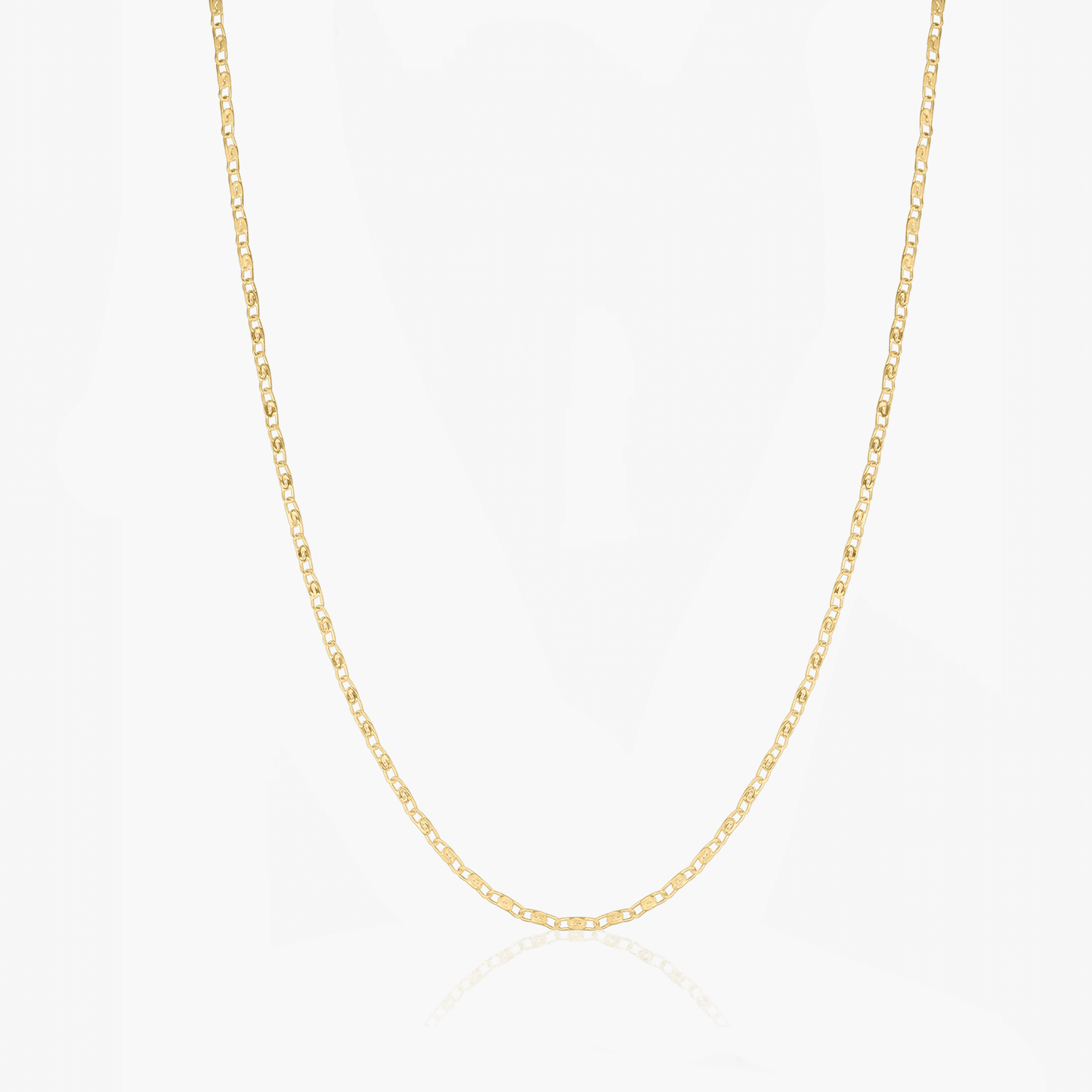 Collana in argento Golden Anchor - Indira