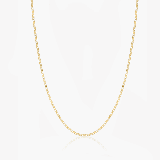 Collana in argento Golden Anchor - Indira