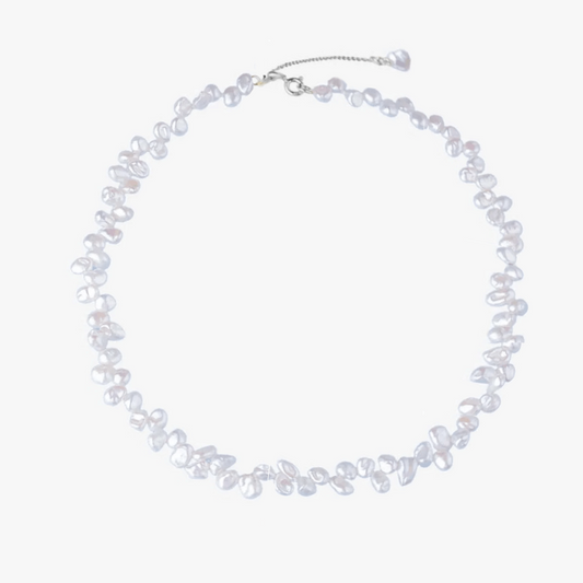 Collana in argento Brielle - Perle naturali - Indira