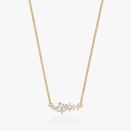 Collana in argento Golden Constellation - Indira