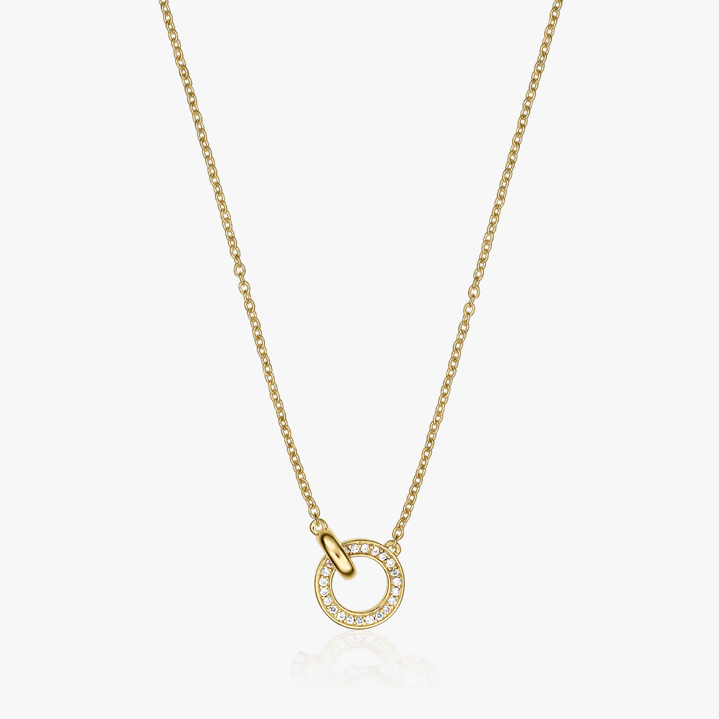 Collana in argento Golden Linked - Indira