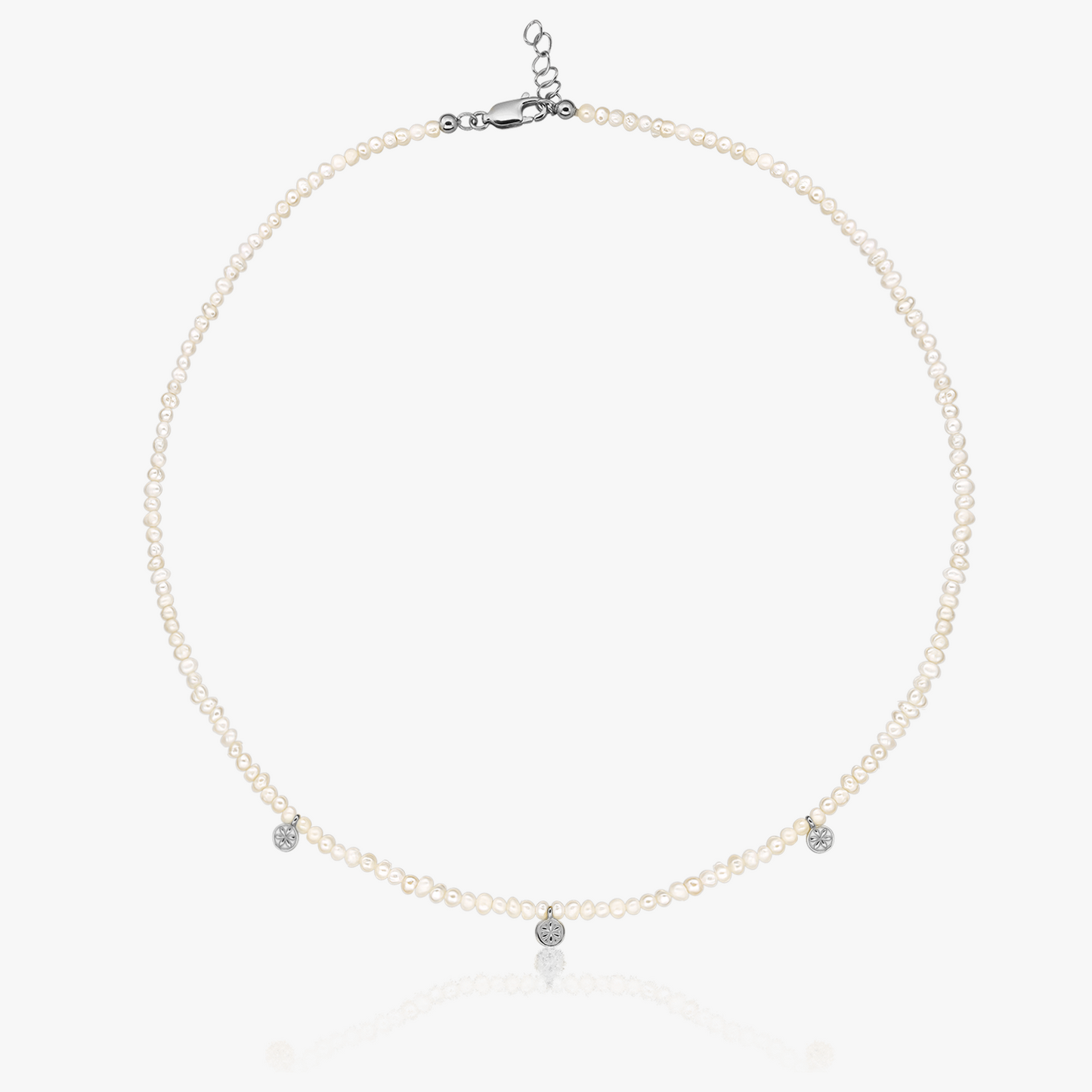 Collana in argento Venus - Perla Naturale - Indira