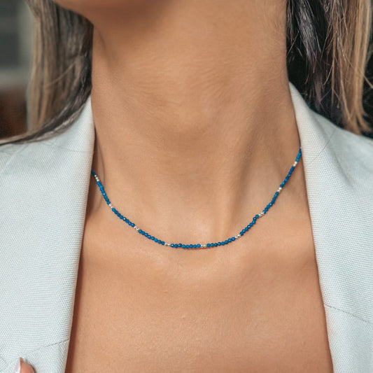 Collana in argento SummerScape - Lapis Lazuli - Indira