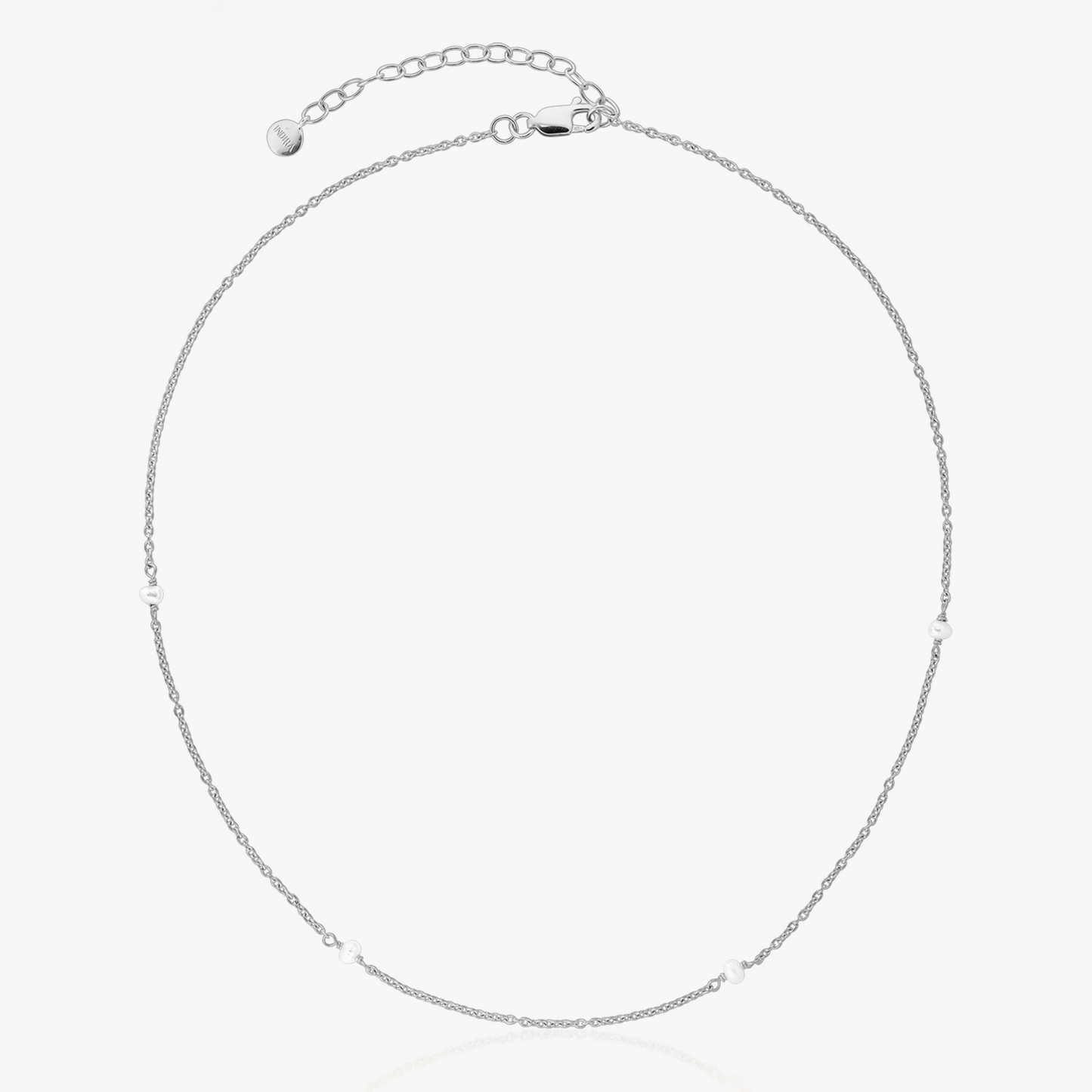 Collana in argento Tiny Pearls - Indira