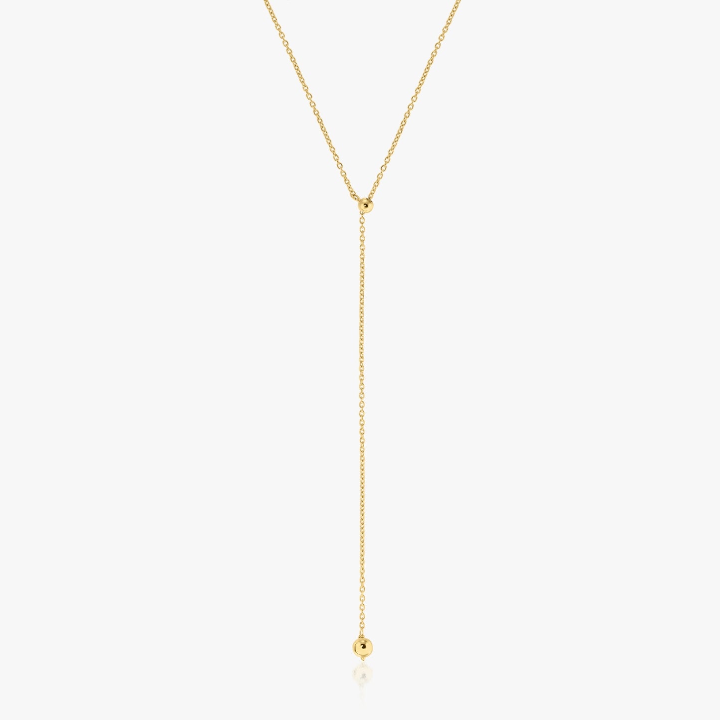 Collana in argento placcato oro Bola - Indira