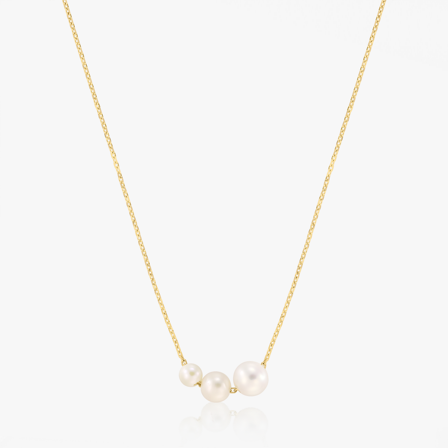 Collana in oro Elsa - Perle naturali - Indira