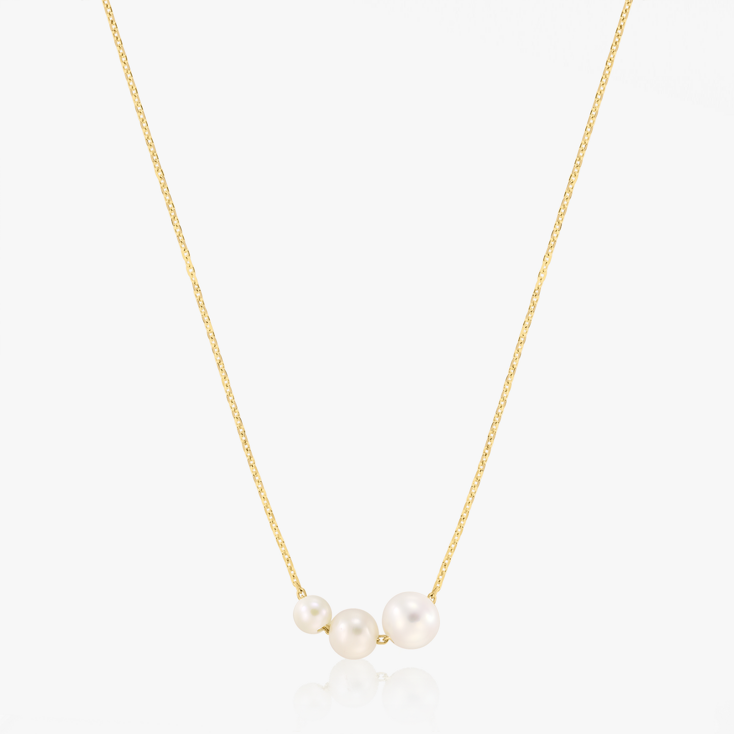 Collana in oro Elsa - Perle naturali - Indira