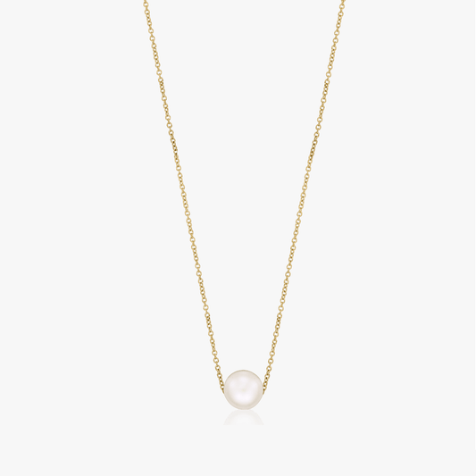 Collana in argento Golden Ruth - Perle Naturali - Indira