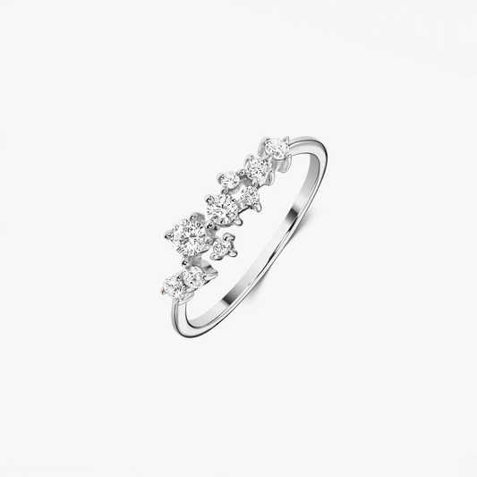 Anello in argento Galaxy - Zircone - Indira