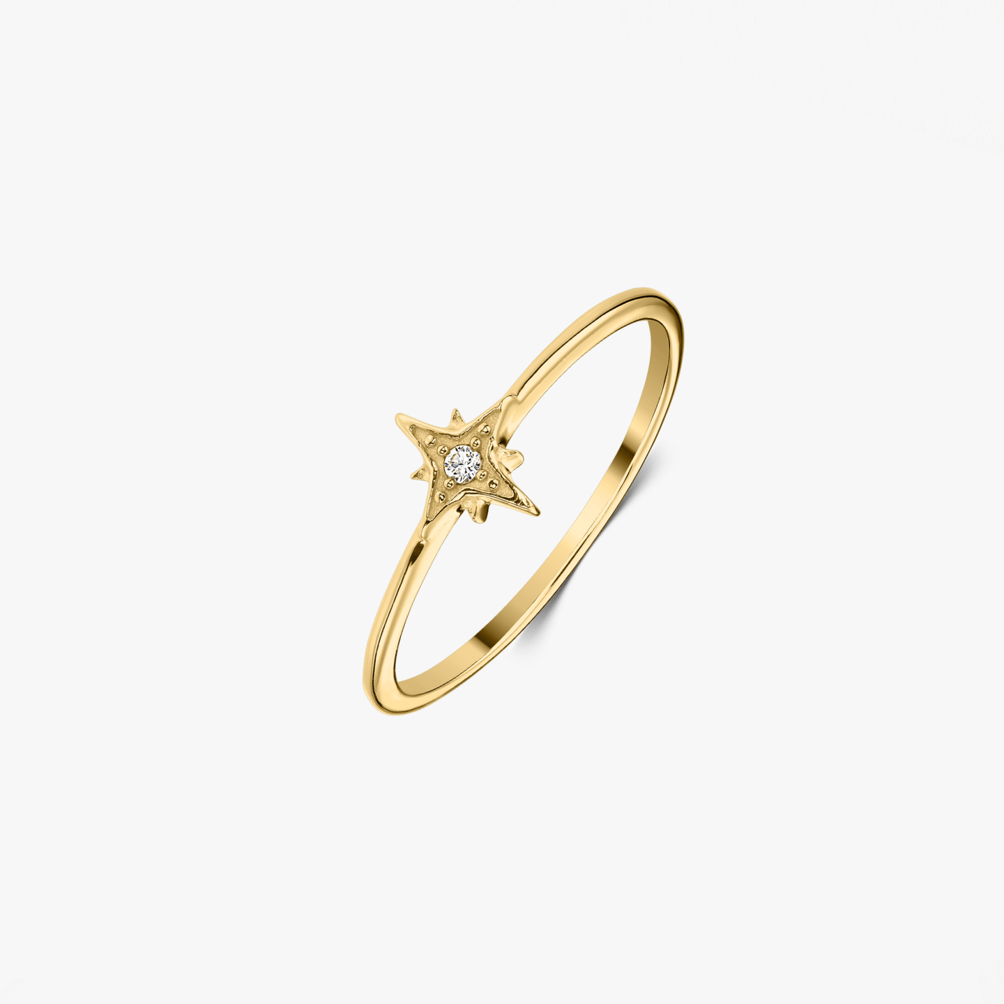 Anello in argento Golden Hera - Zirconia - Indira