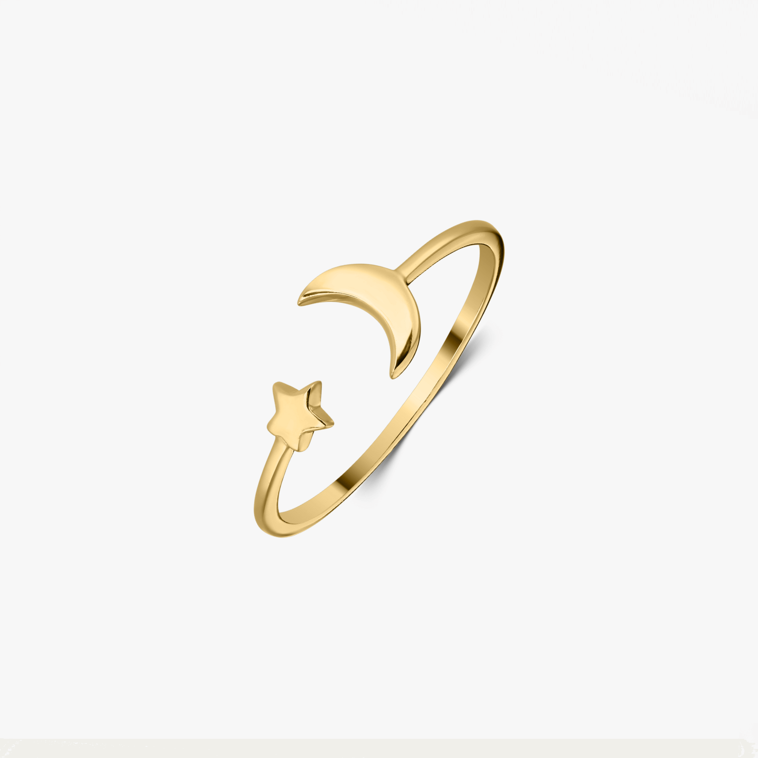 Anello in argento Golden Starry - Indira
