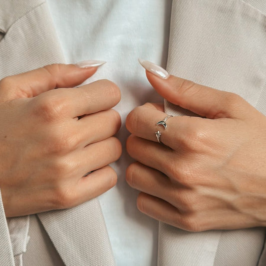 Anello in argento Starry - Indira