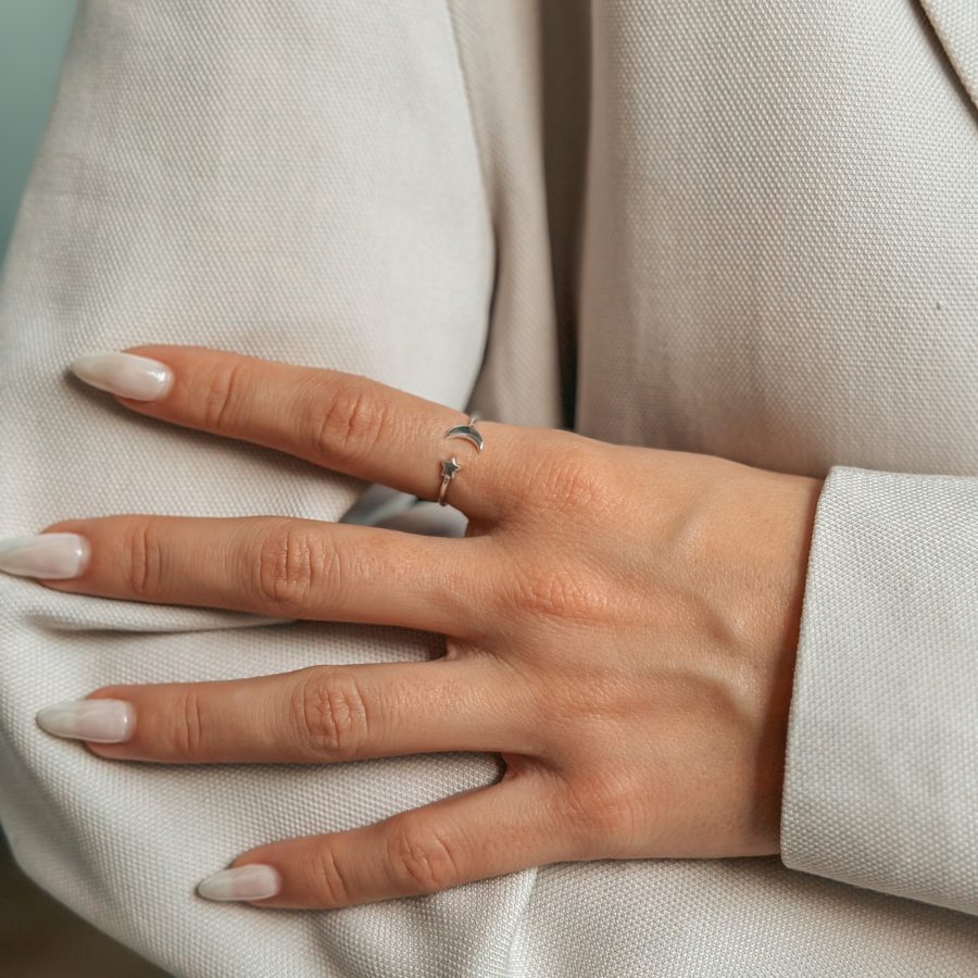 Anello in argento Starry - Indira
