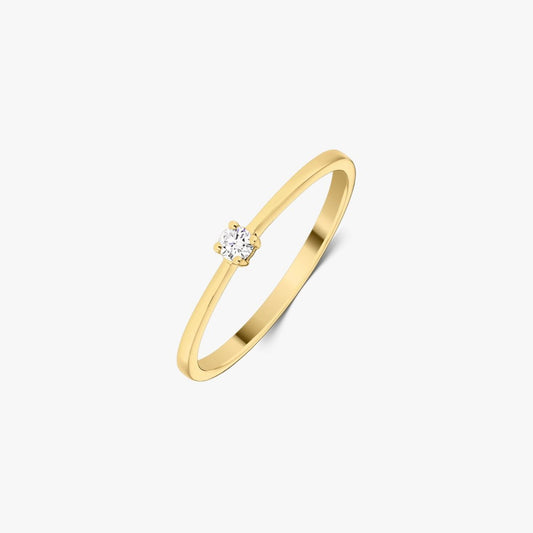 Anello in oro Timeless - Diamante 0.05 CT - Indira