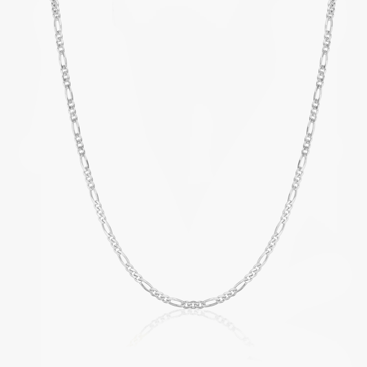 Collana in argento Figaro - Indira