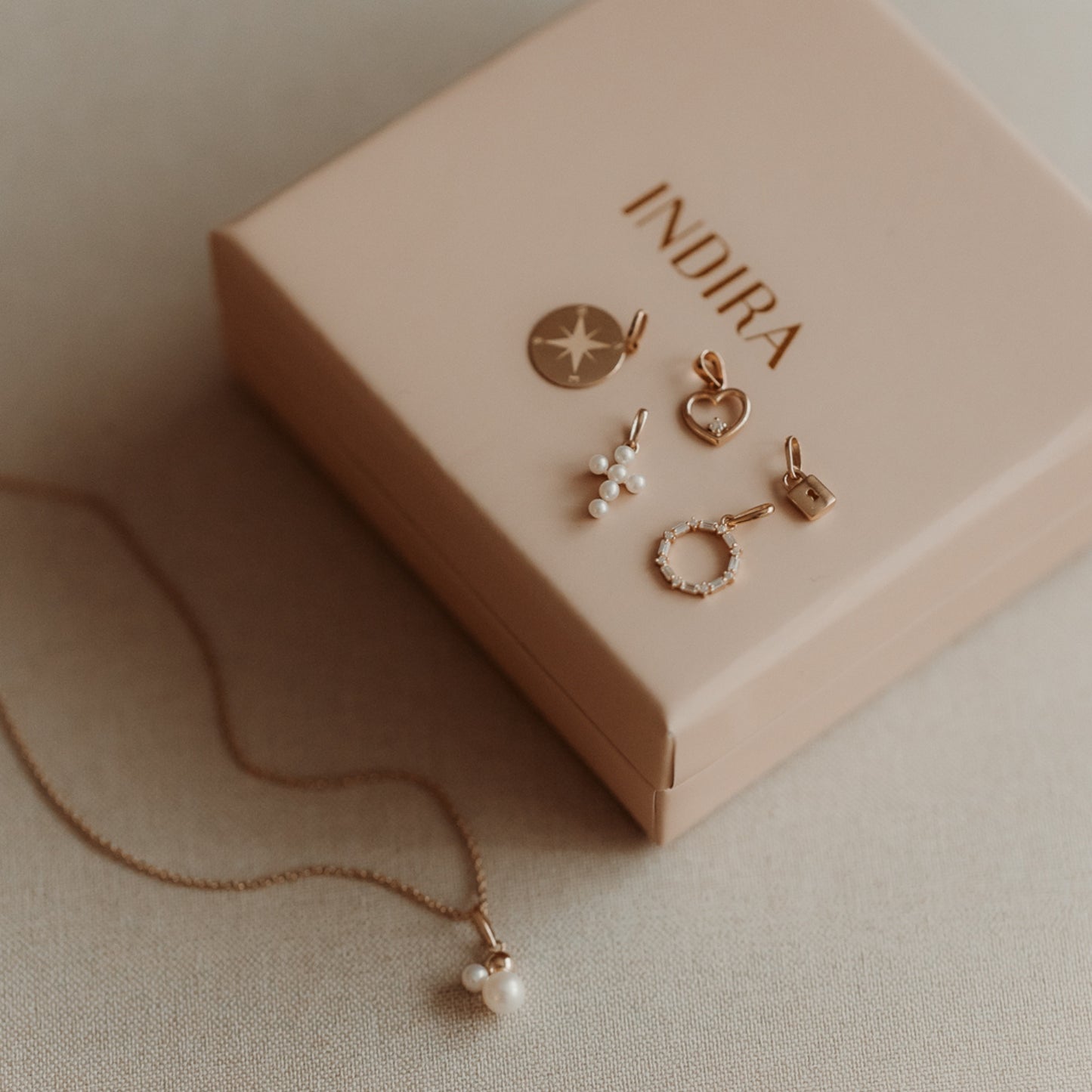 Ciondolo in oro Brilliant Cross - Diamanti