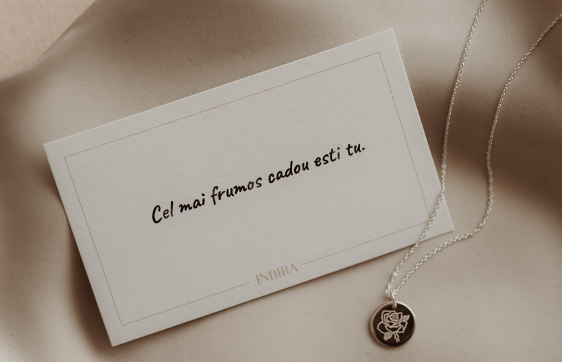 Un pensiero scritto, da portare insieme al fiore