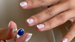 Anello in argento Kaylee – Lapislazzuli & Topazio Blu