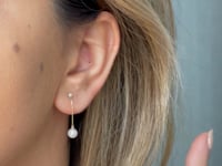 Orecchini in Oro Sia - Perle Naturali