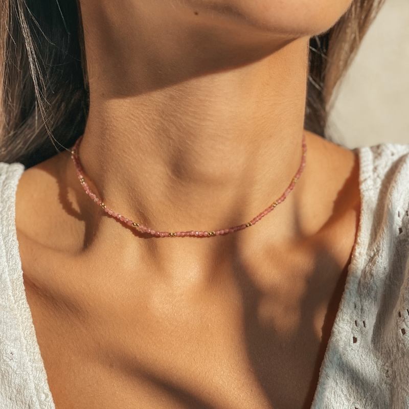 Collana in argento Golden SummerScape - Tormalina - Indira