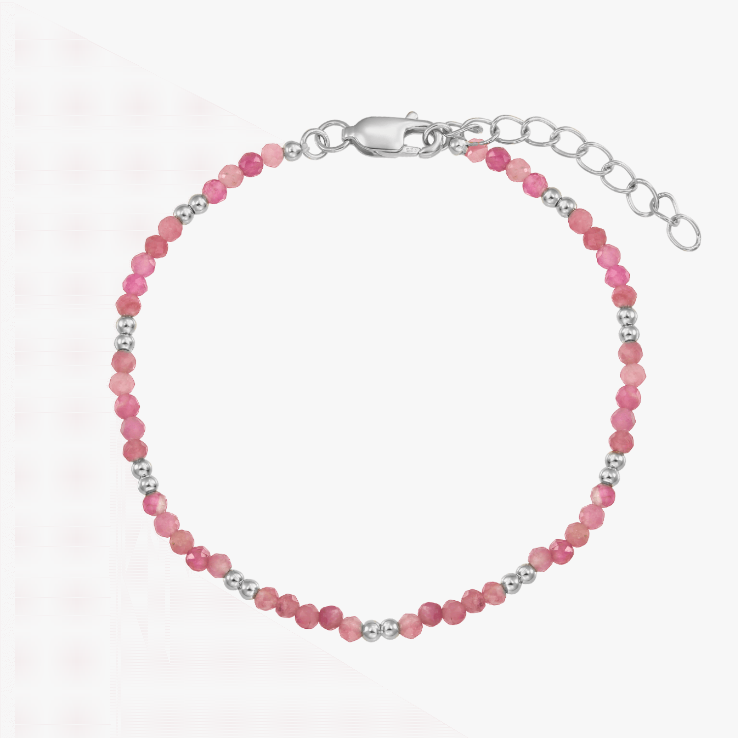 Cavigliera in argento SummerScape - Tormalina - Indira