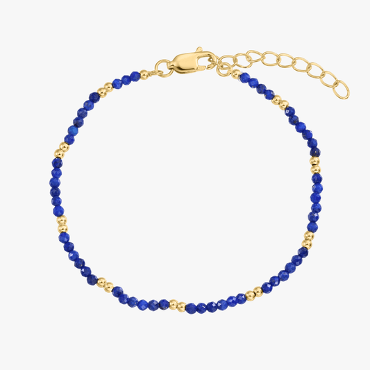 Bracciale in argento Golden SummerScape - Lapis Lazuli - Indira