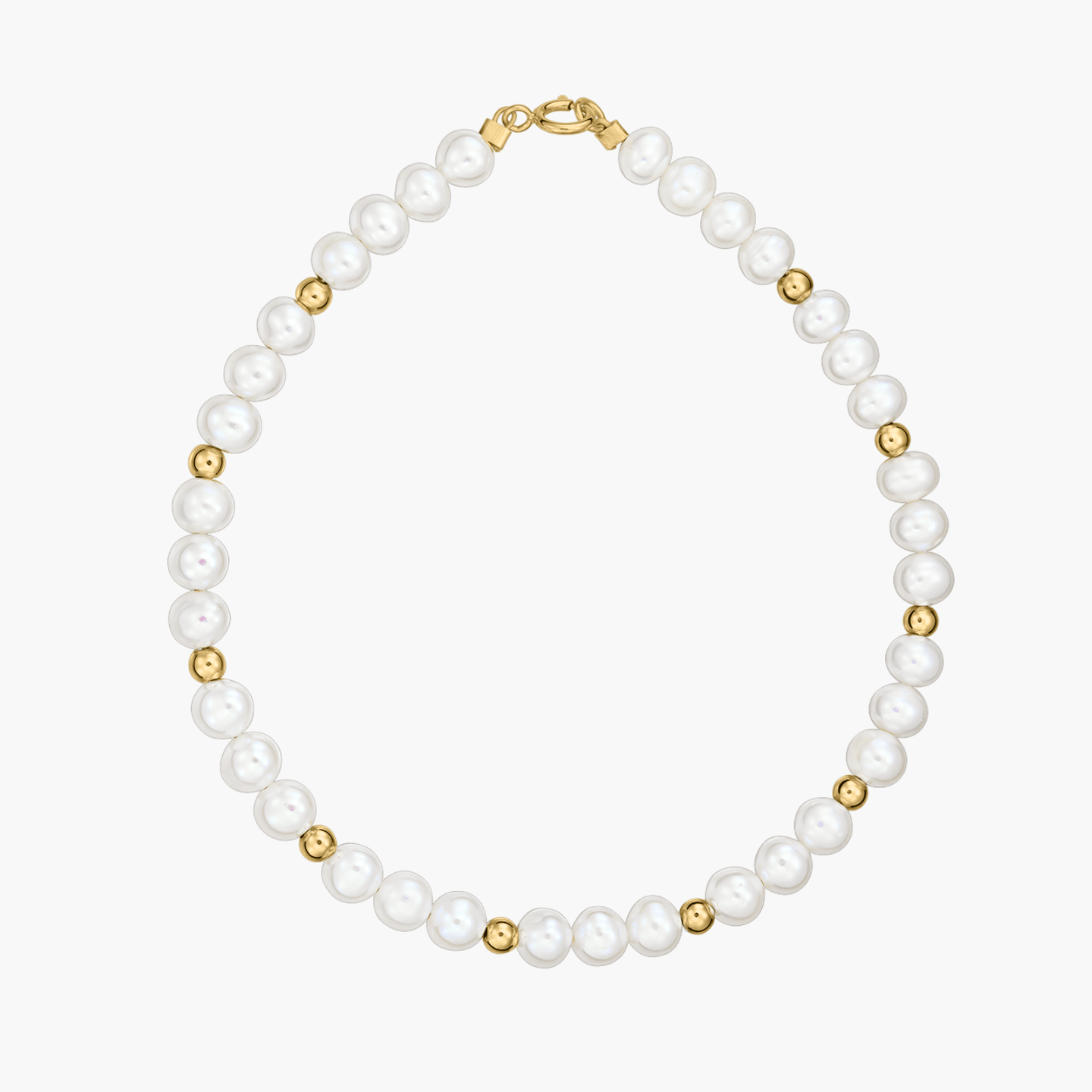 Bracciale in oro Golden Sonet - Perle Naturali - Indira