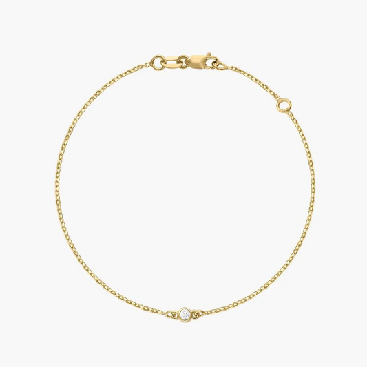 Bracciale in oro Solo - Diamanti - Indira