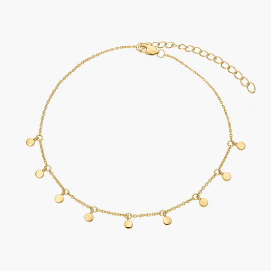 Cavigliera in argento Golden Allegra - Indira
