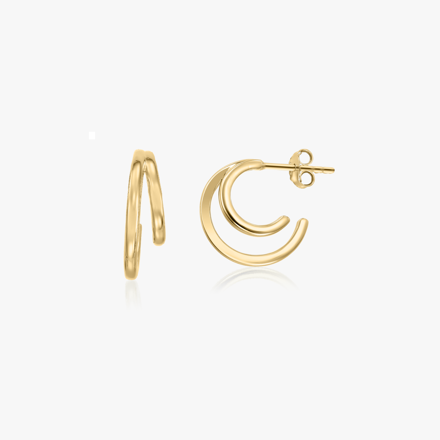 Orecchini in argento Golden Siamese - Indira