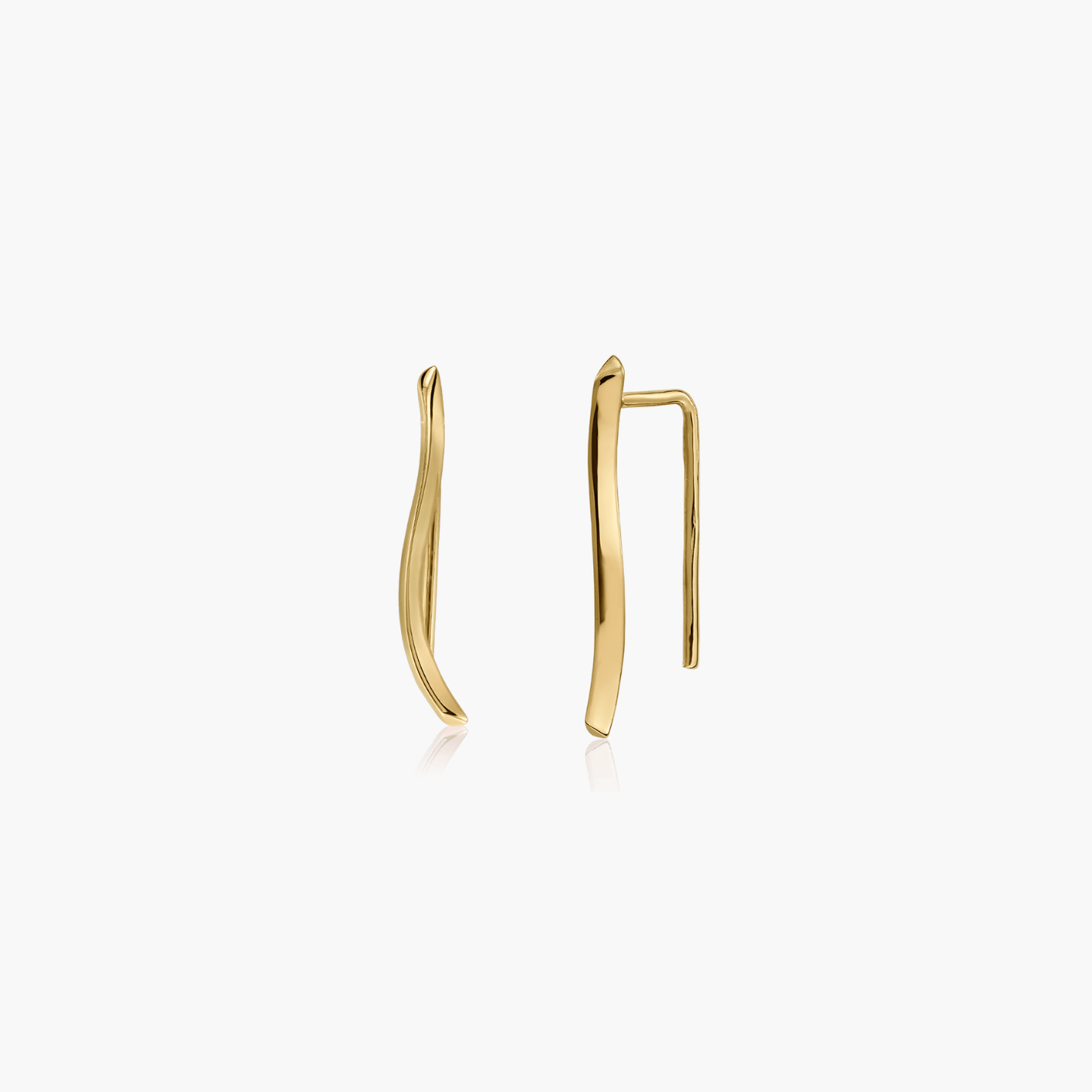 Orecchini in argento Golden Swift - Indira
