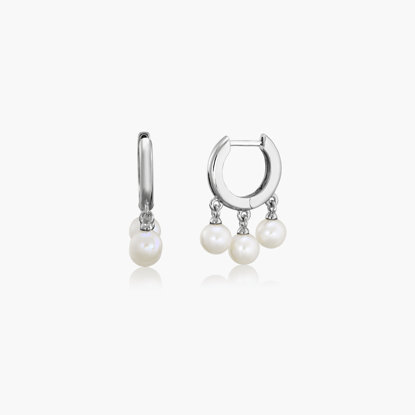 Orecchini in argento Isolde - Perle Naturali - Indira
