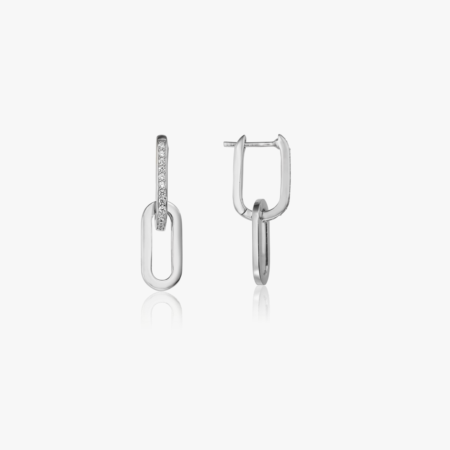 Orecchini in argento Jessica - Zirconia - Indira
