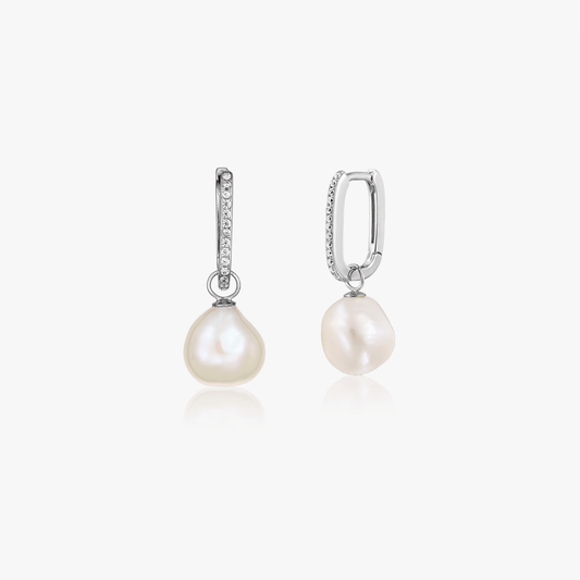 Orecchini in argento Parfait - Perle Naturali - Indira