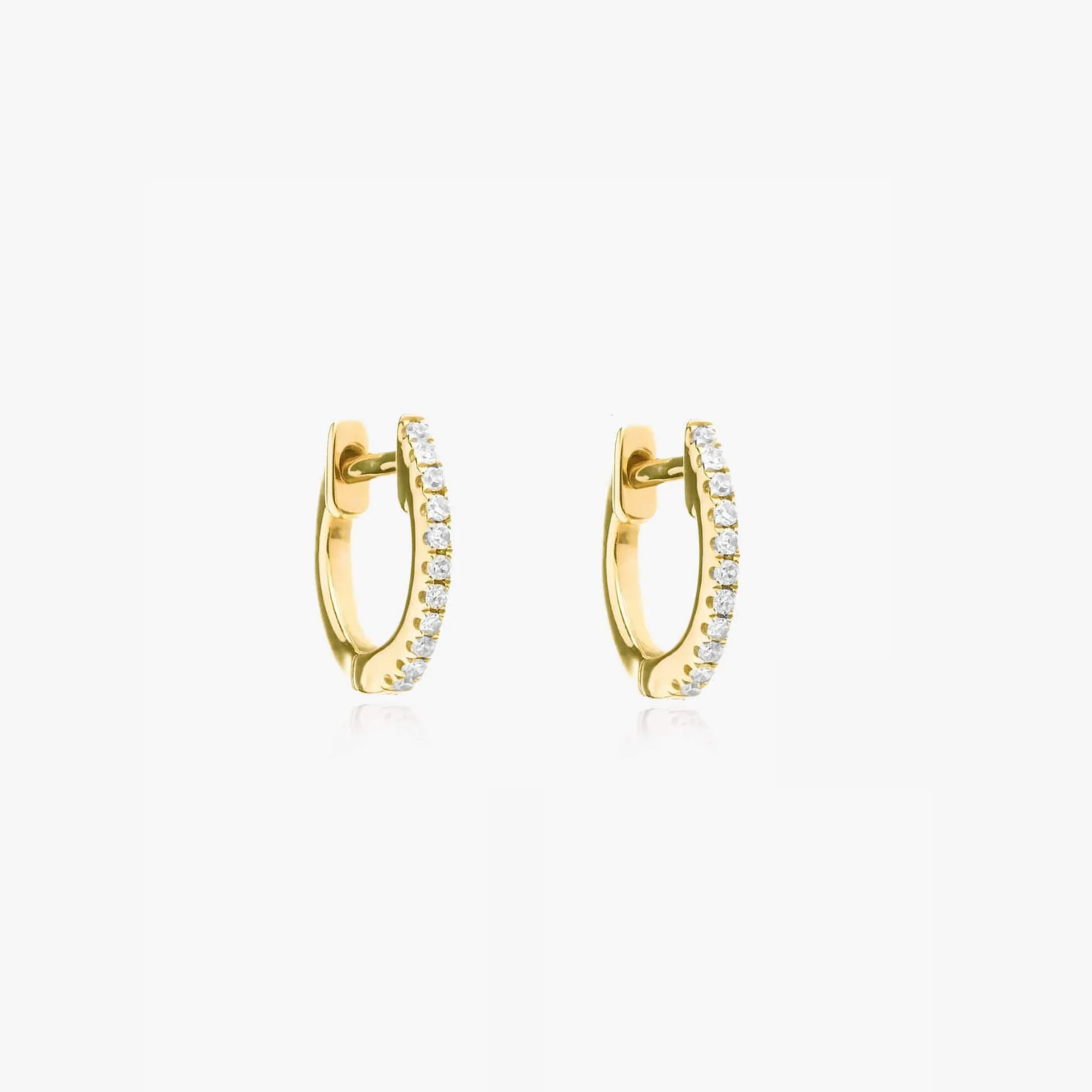 Orecchini in argento Sadie Golden - Zirconia - Indira