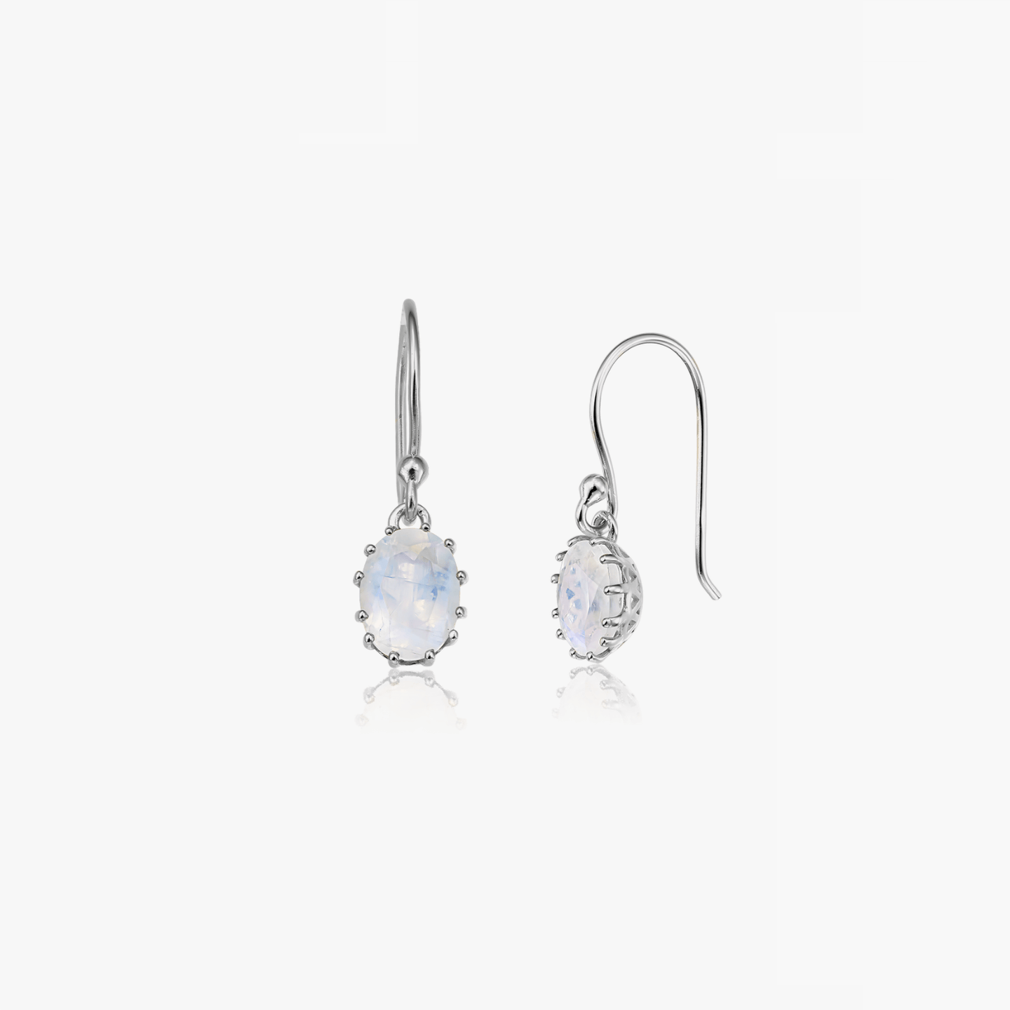 Orecchini in argento Serene - Pietra di Luna - Indira