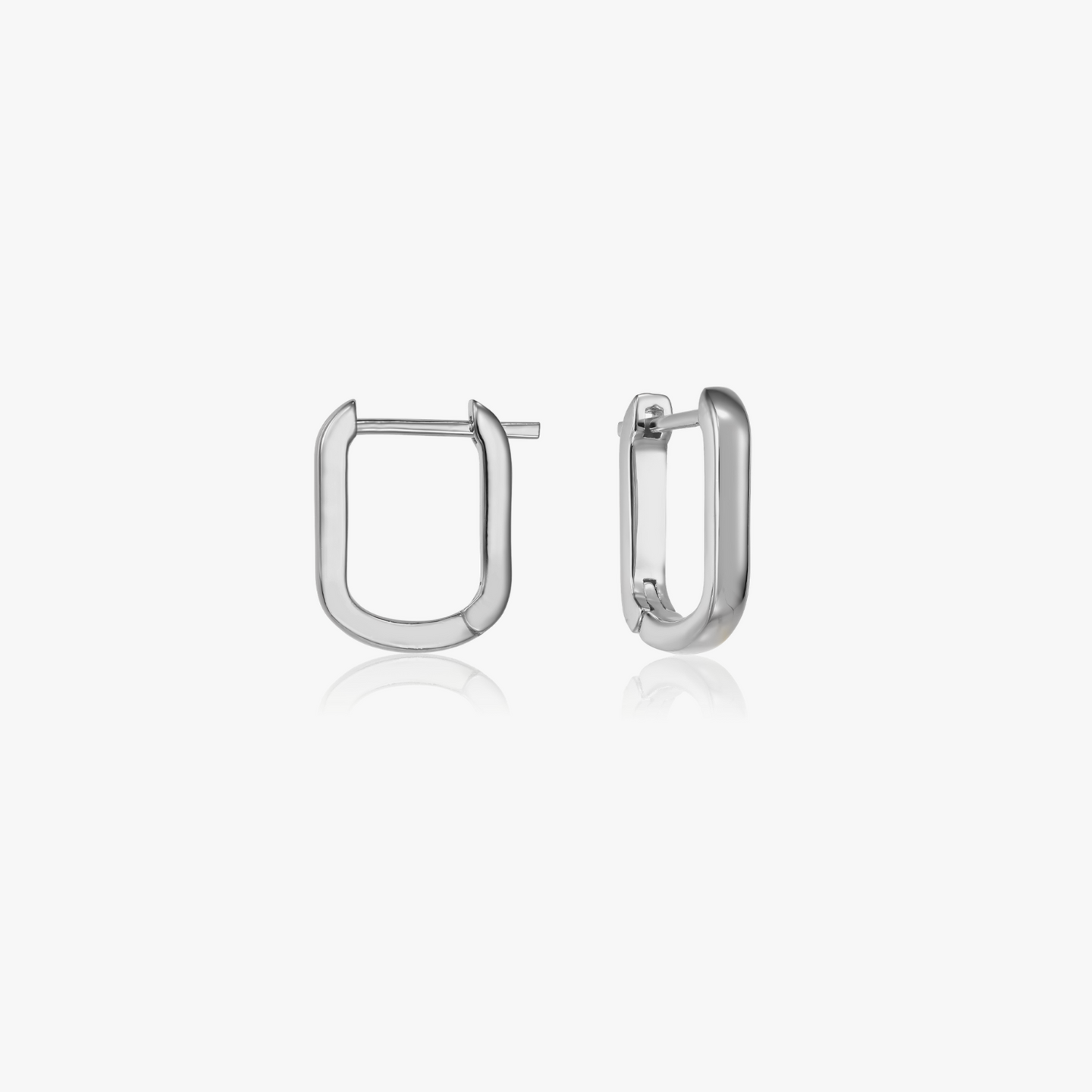 Orecchini in argento U Hoops - Indira