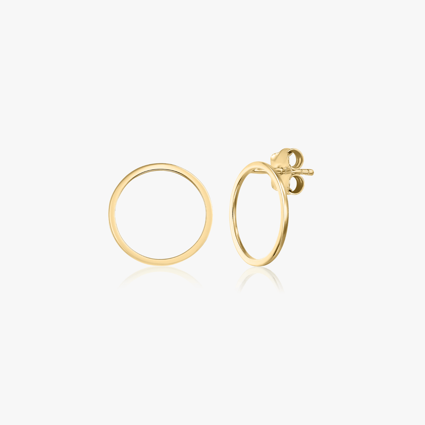 Orecchini in oro Circle - Indira