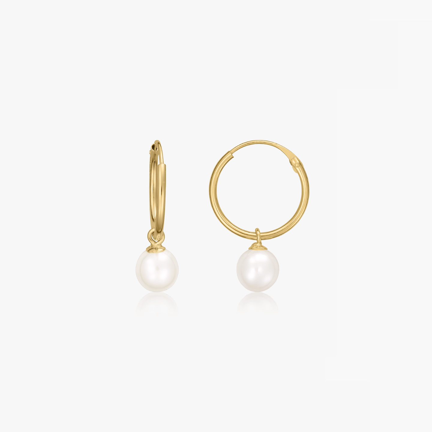 Orecchini in oro Little Drop - Perle Naturali - Indira