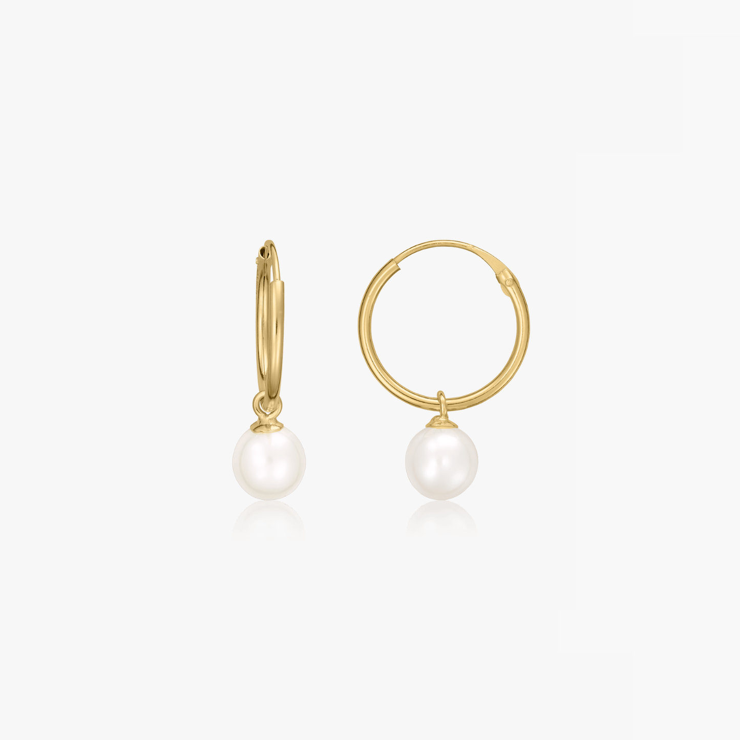 Orecchini in oro Little Drop - Perle Naturali - Indira