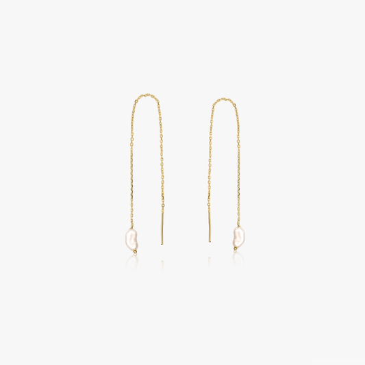 Orecchini in oro Pearl Drop - Perle naturali - Indira