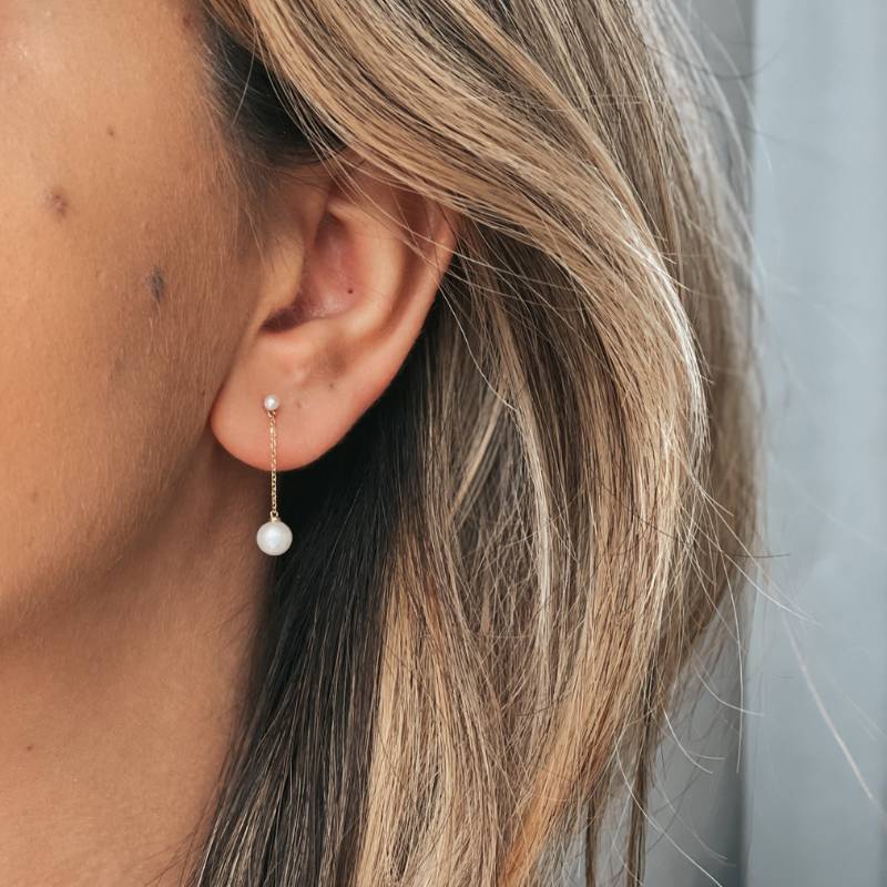 Orecchini in oro Sia - Perle Naturali - Indira