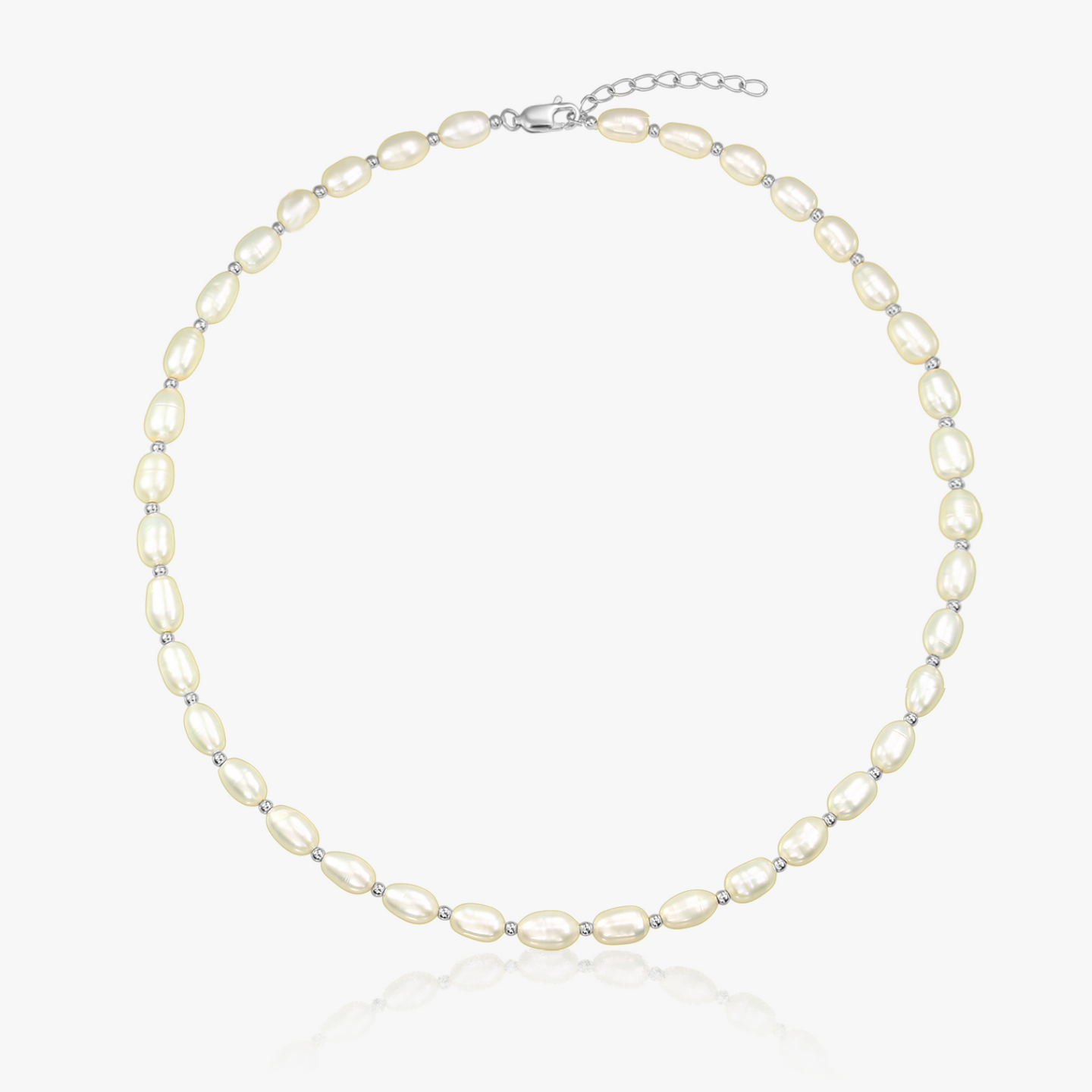 Collana in argento Chérie - Perle Naturali - Indira