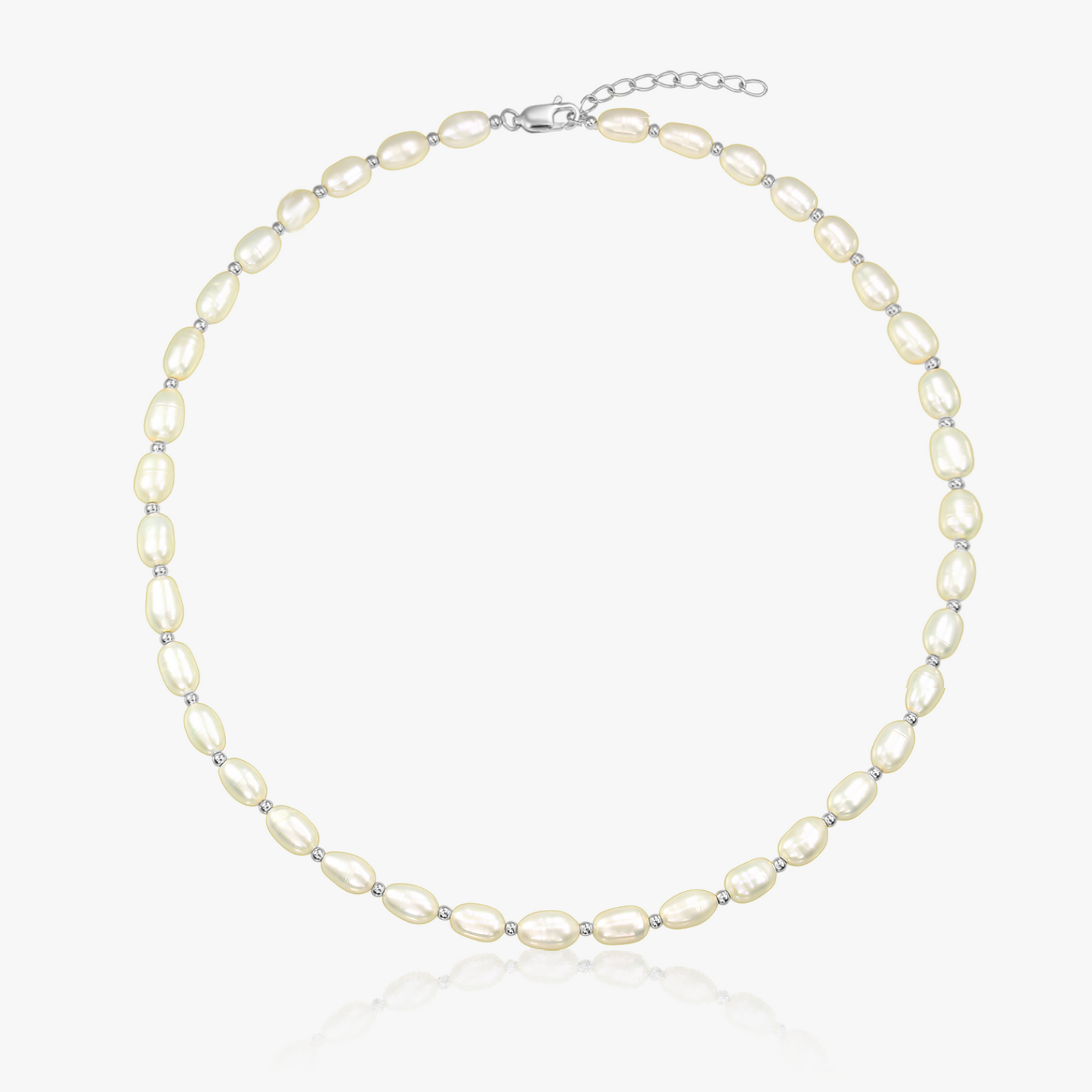 Collana in argento Chérie - Perle Naturali - Indira