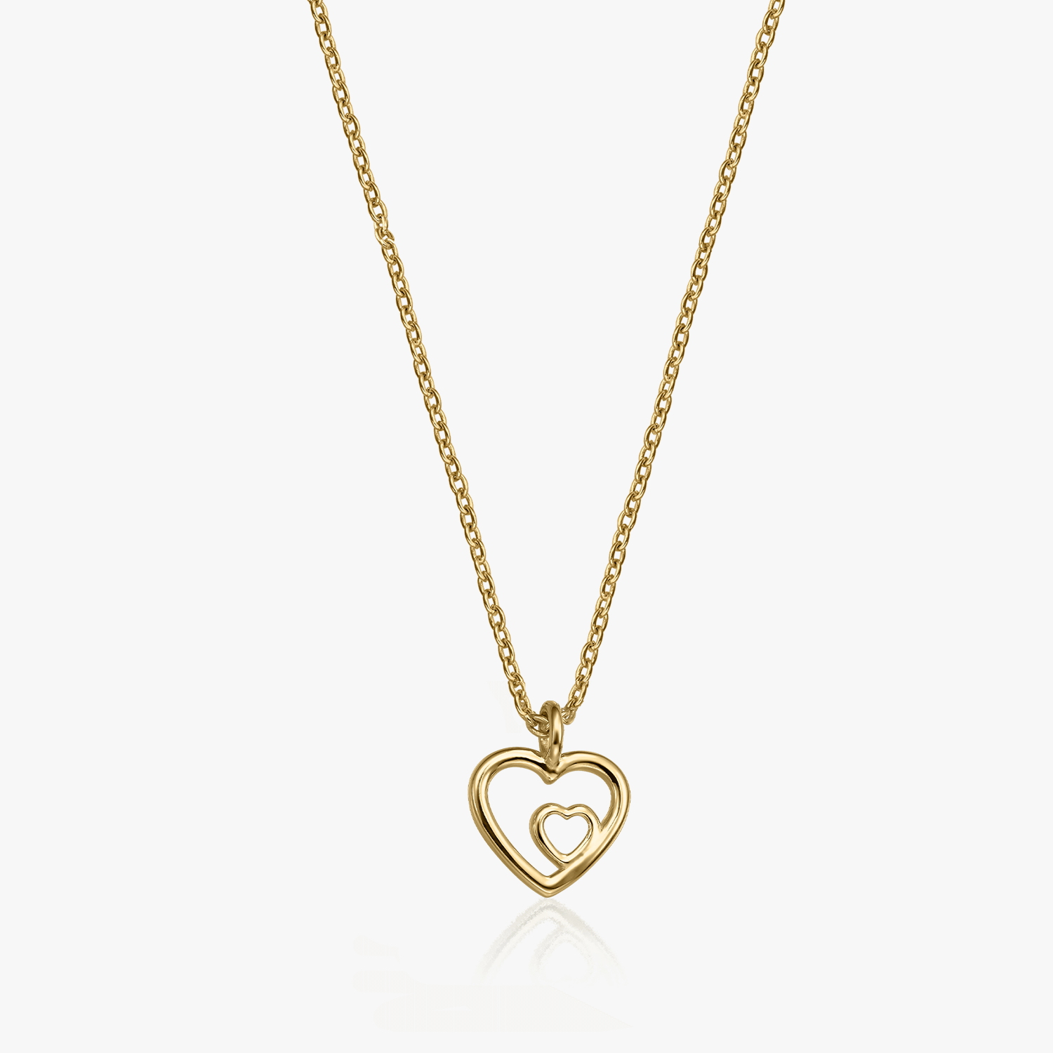 Collana in argento Golden In Love - Indira