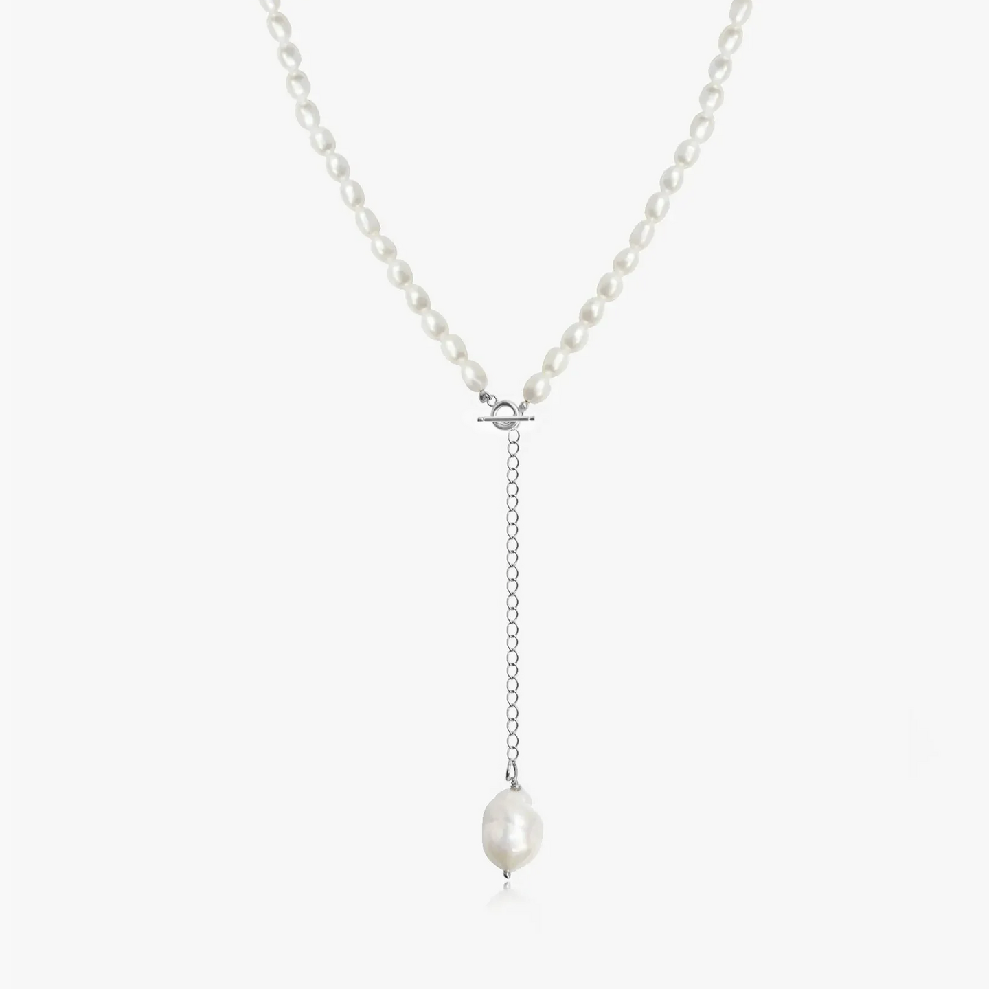 Collana in argento Jacqueline - Perla Naturale - Indira