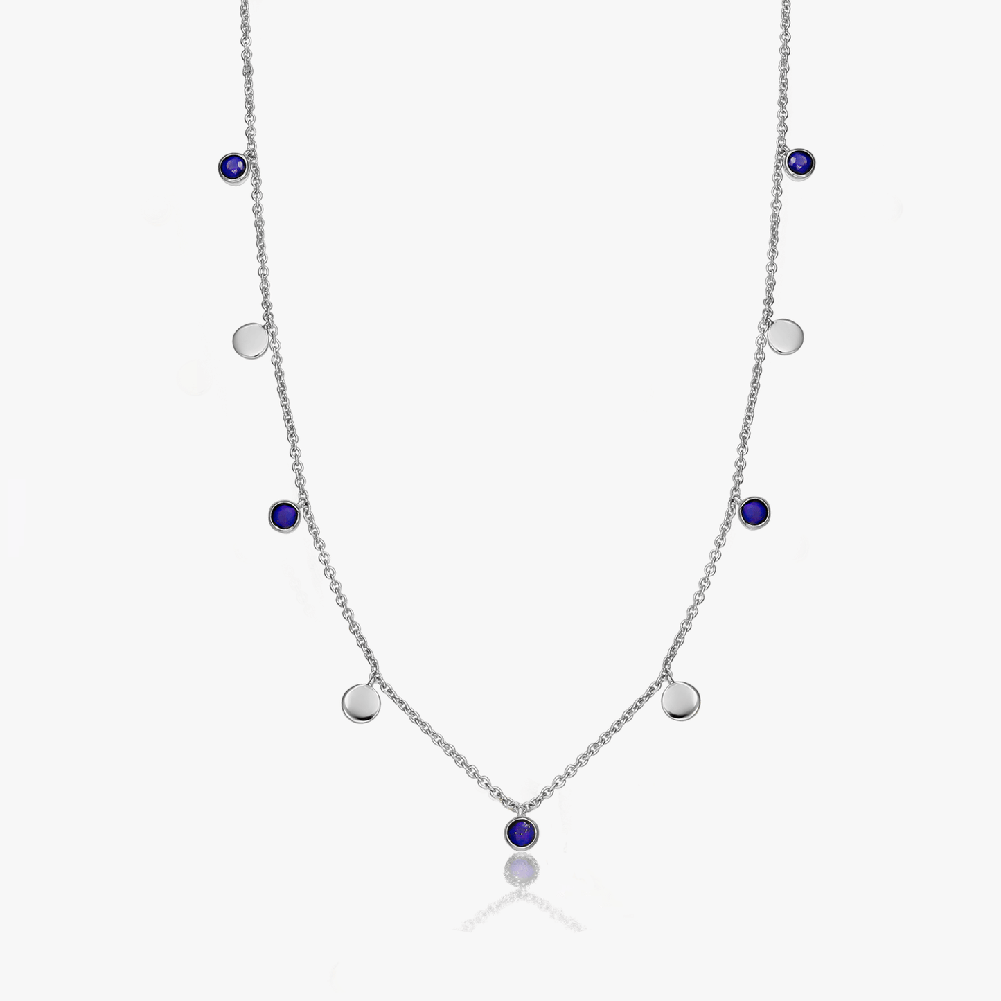 Collana in argento Noora - Lapis Lazuli - Indira