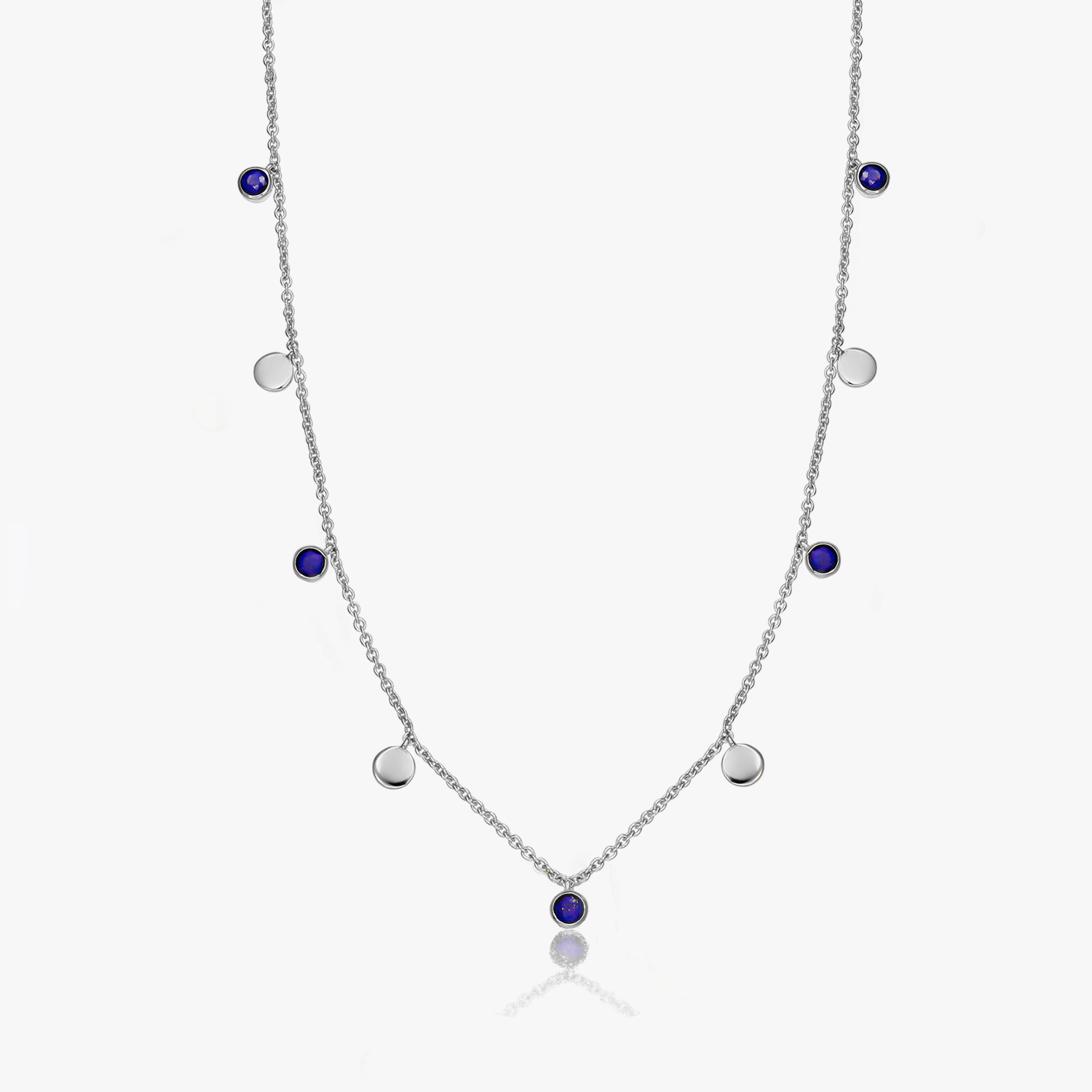 Collana in argento Noora - Lapis Lazuli - Indira